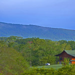 cabin early morning